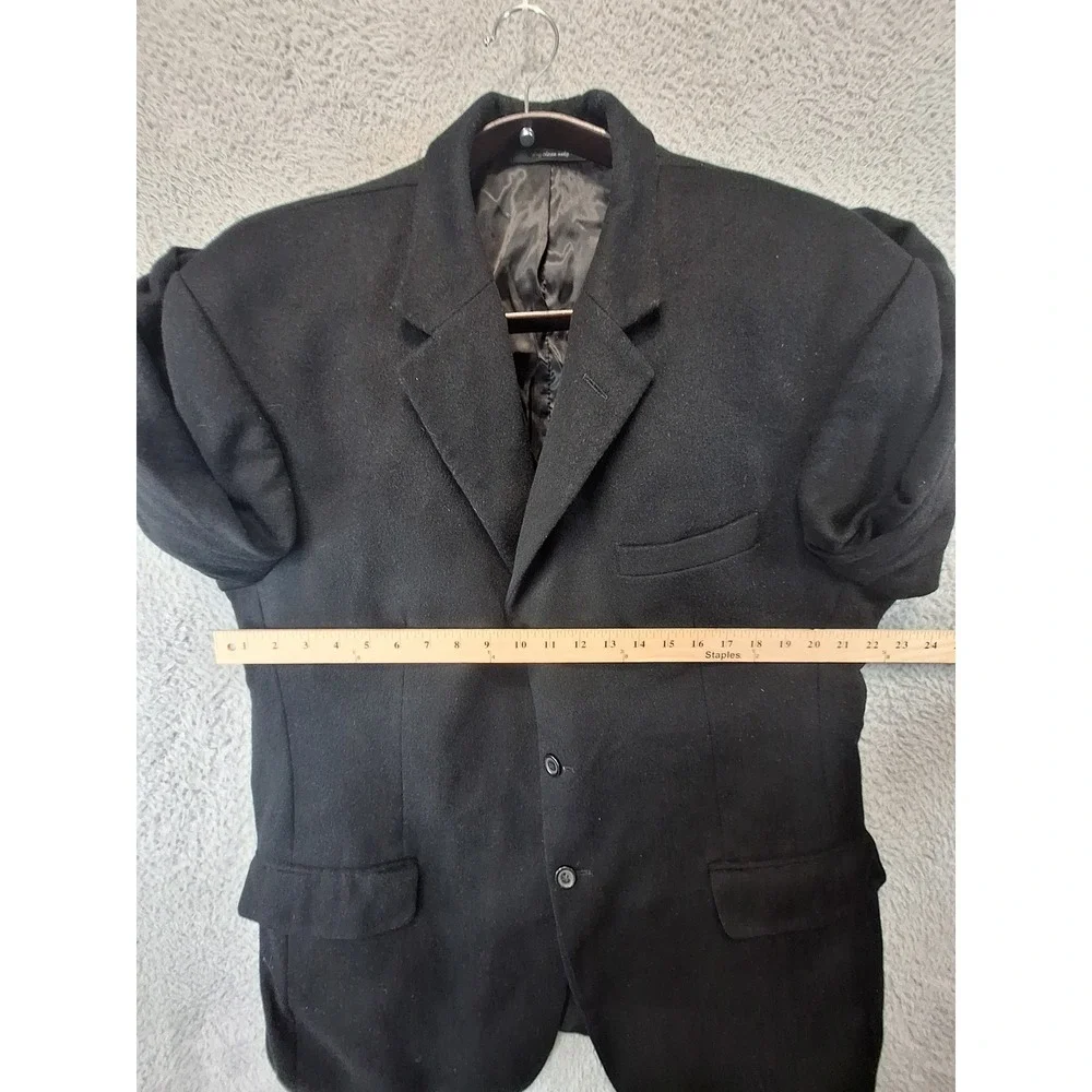 Cezani Mens 46R Wool Silk Cashmere Blazer‎ Sport Coat 3-Button Formal
